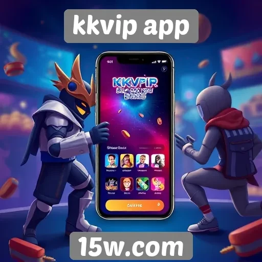 Evolução dos jogos disponíveis no kkvip app
